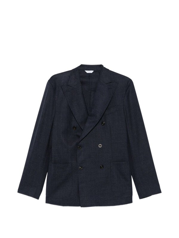  Boglioli Boglioli Wool Double-breasted Jacket 