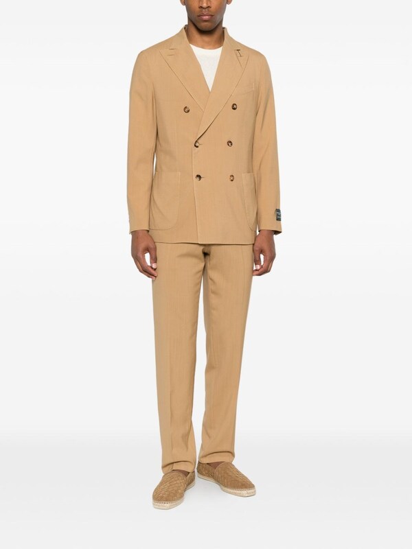  Boglioli Boglioli Wool Double-breasted Suit 