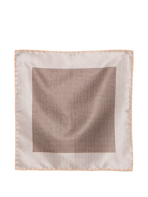  Brioni Brioni Pritned Silk Foulard 