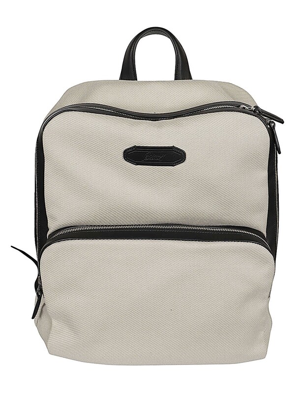  Brioni Brioni Via Veneto Canvas Backpack 