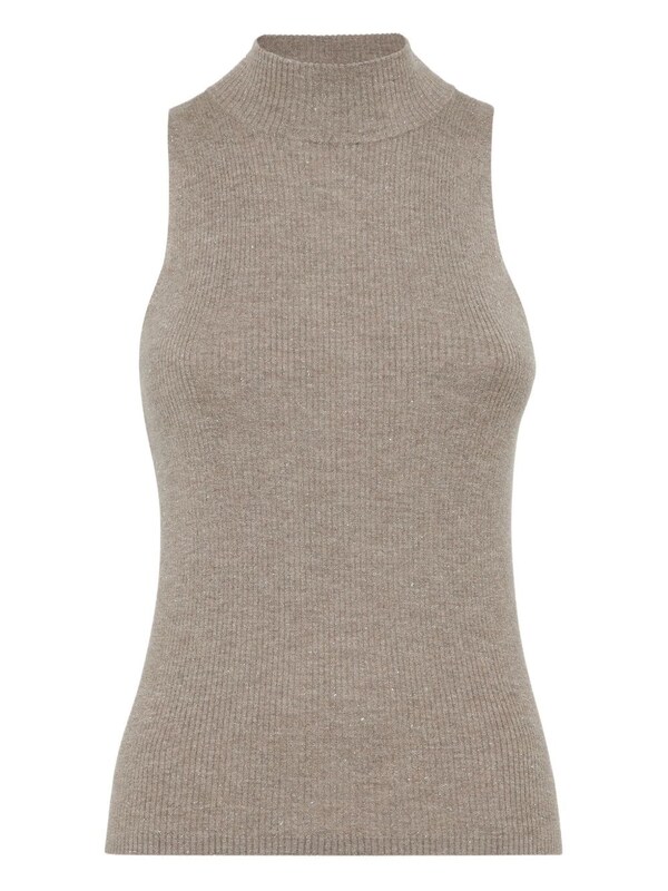  Brunello Cucinelli Brunello Cucinelli Cashmere Blend Tank Top 