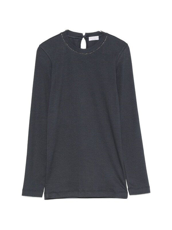  Brunello Cucinelli Brunello Cucinelli Cotton Crewneck Sweater 