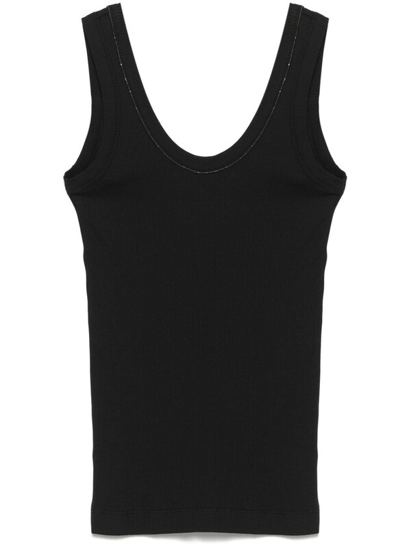  Brunello Cucinelli Brunello Cucinelli Cotton Tank Top 