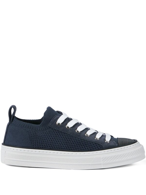  Brunello Cucinelli Brunello Cucinelli Leather Sneakers 