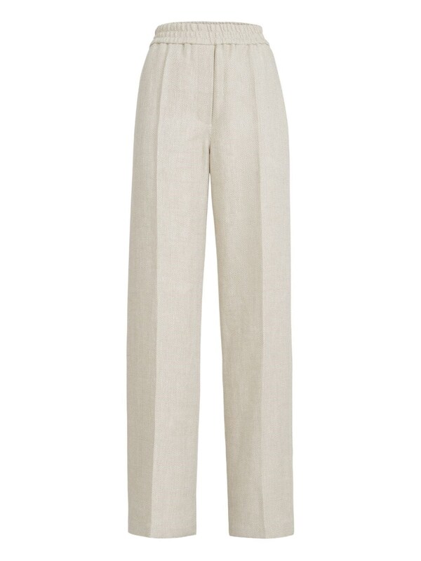  Brunello Cucinelli Brunello Cucinelli Linen Trousers 
