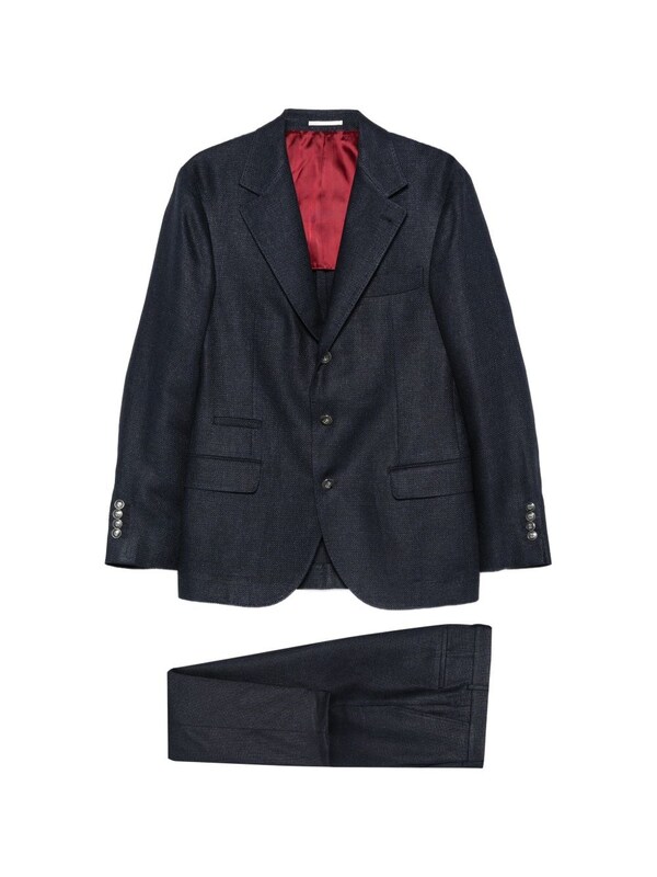  Brunello Cucinelli Brunello Cucinelli Silk Blend Suit 