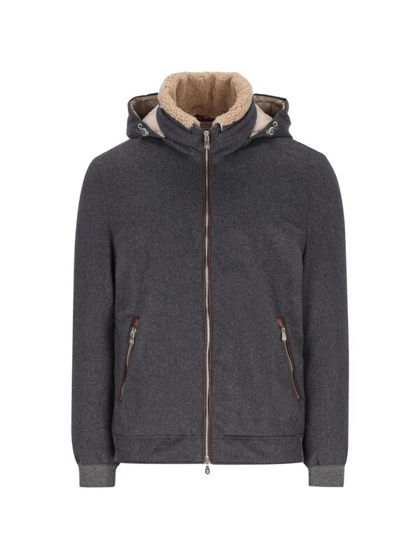  Brunello Cucinelli Brunello Cucinelli Wool Down Jacket 