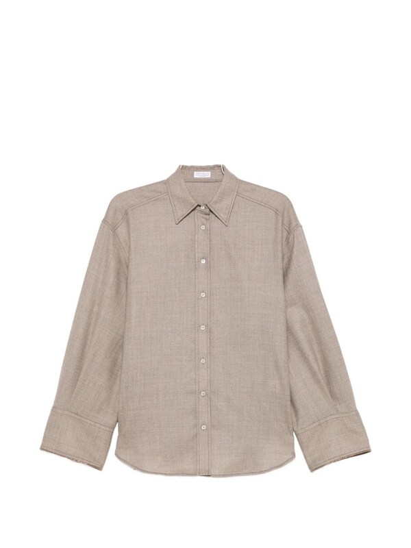  Brunello Cucinelli Brunello Cucinelli Wool Shirt 