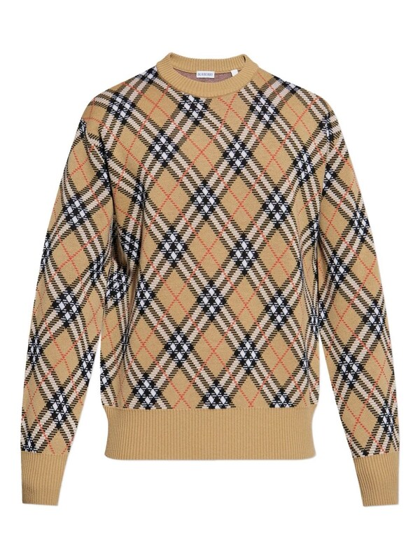  Burberry Burberry Checked Sweater 