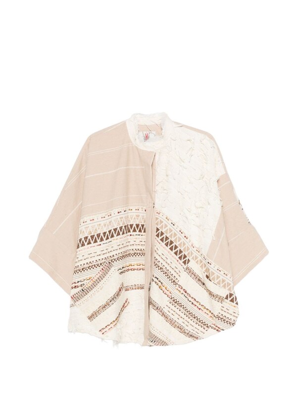  Bye Bye Cotton Blend Caban Coat 