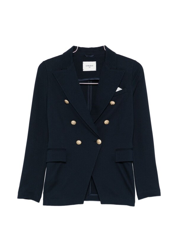  Circolo 1901 Circolo 1901 Cotton Double-breasted Jacket 
