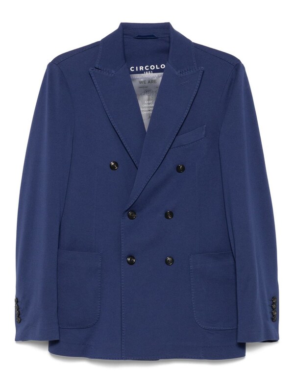  Circolo 1901 Circolo 1901 Cotton Double-breasted Jacket 