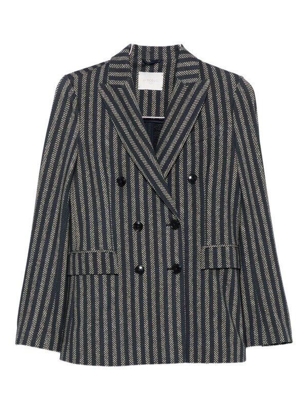  Circolo 1901 Circolo 1901 Cotton Double-breasted Jacket 