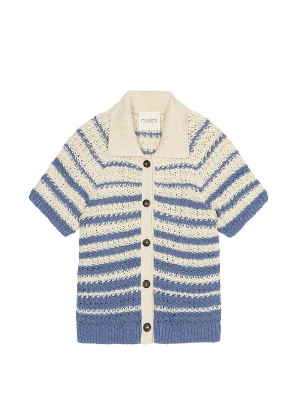  Closed Closed Striped Cotton Cardigan 