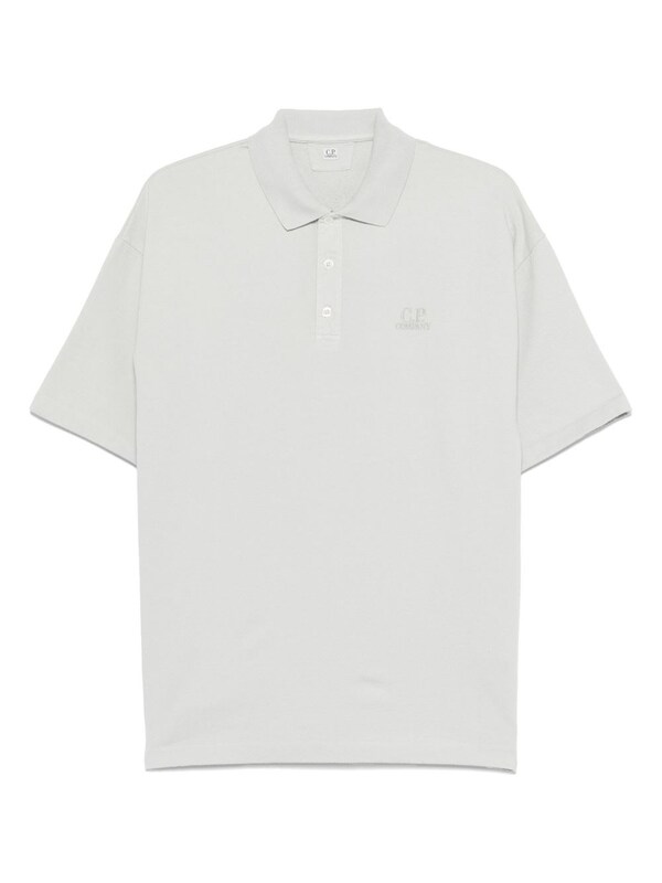  C.p. Company C.p. Company Logo Cotton Polo Shirt 