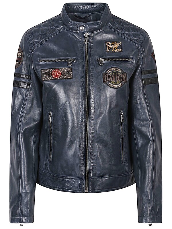  Daytona 73 Daytona 73 Walkora Leather Moto Jacket 