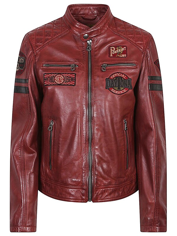  Daytona 73 Daytona 73 Walkora Leather Moto Jacket 