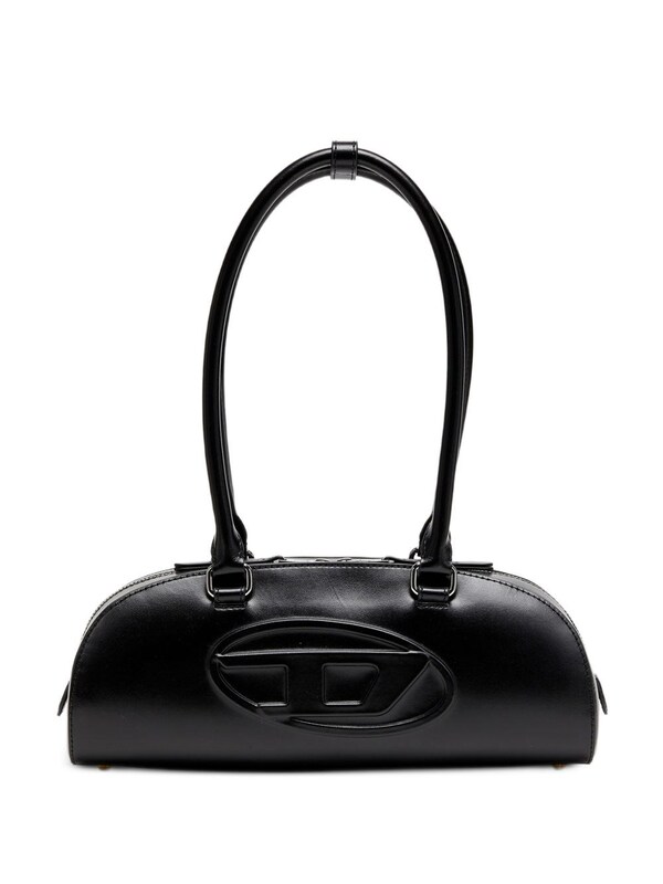  Diesel Diesel 1dr Dome Leather Shoulder Bag 