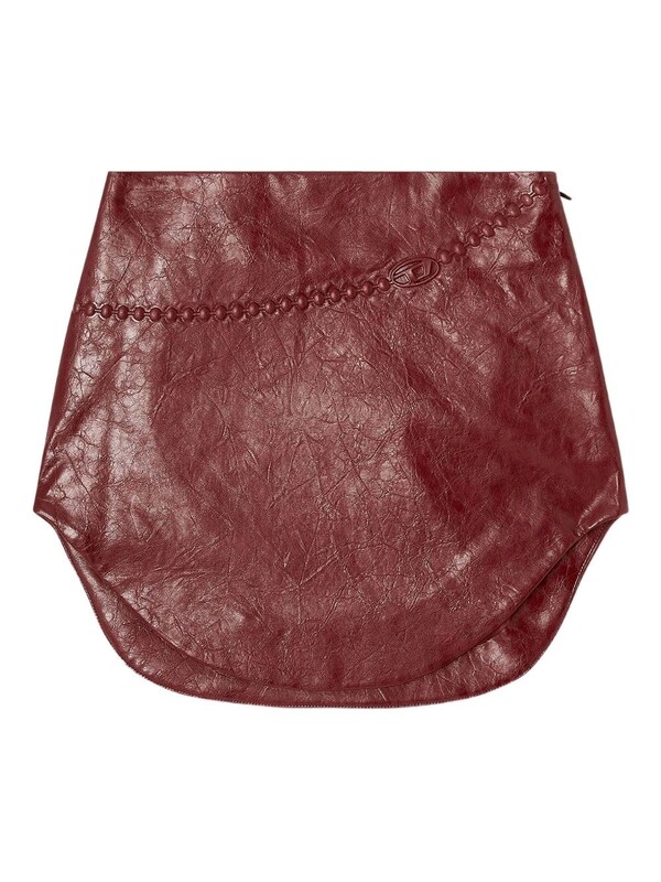  Diesel Diesel Faux Leather Mini Skirt 