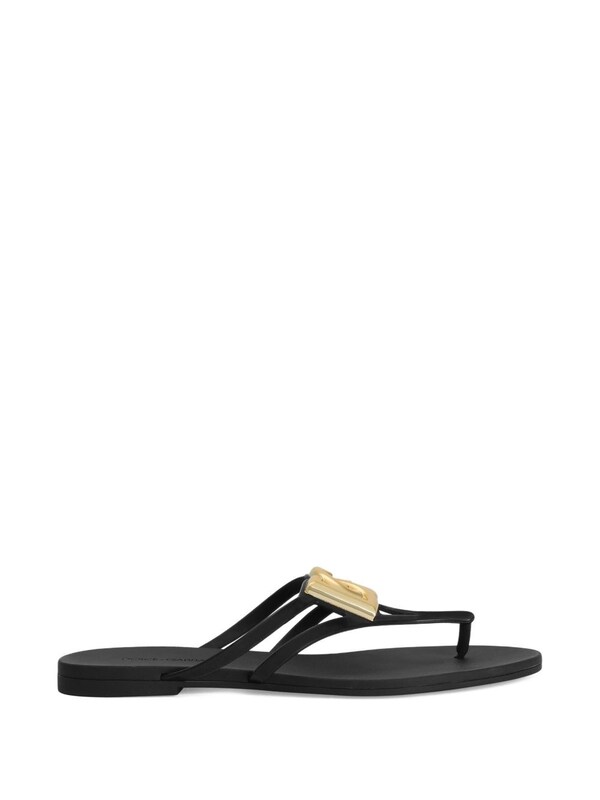  Dolce & Gabbana Dolce & Gabbana Dg Logo Thong Sandals 
