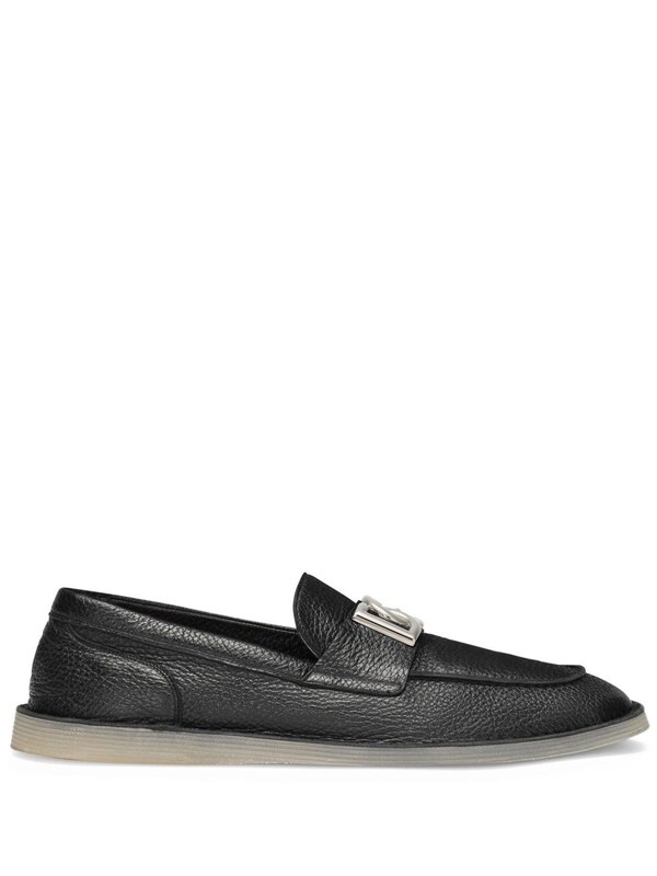  Dolce & Gabbana Dolce & Gabbana Leather Loafer With Logo 