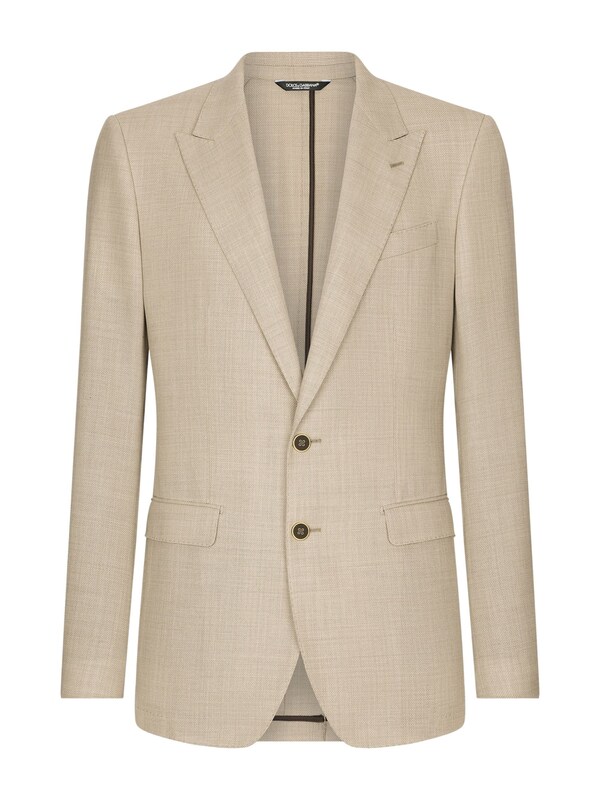  Dolce & Gabbana Dolce & Gabbana Single-breasted Wool Jacket 