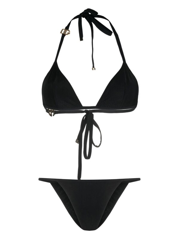  Dolce & Gabbana Dolce & Gabbana Triangle Bikini Set 
