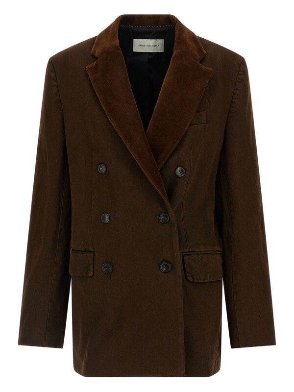  Dries Van Noten Dries Van Noten Bafya Double-breasted Jacket 