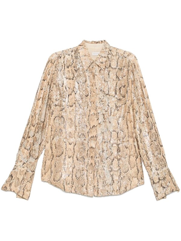  Dries Van Noten Dries Van Noten Celina Sequined Shirt 