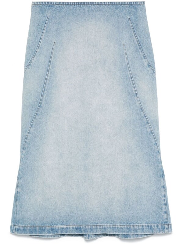 Dries Van Noten Dries Van Noten Denim Midi Skirt 