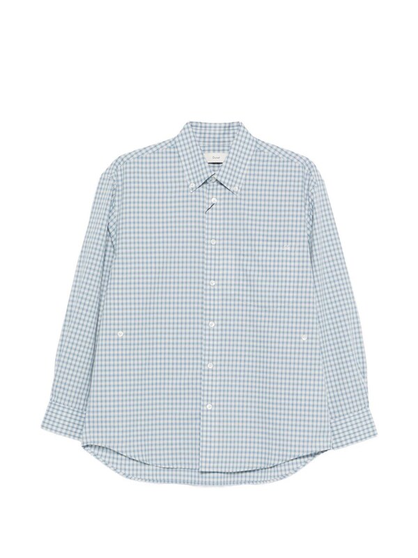  Dunst Dunst Checked Cotton Shirt 