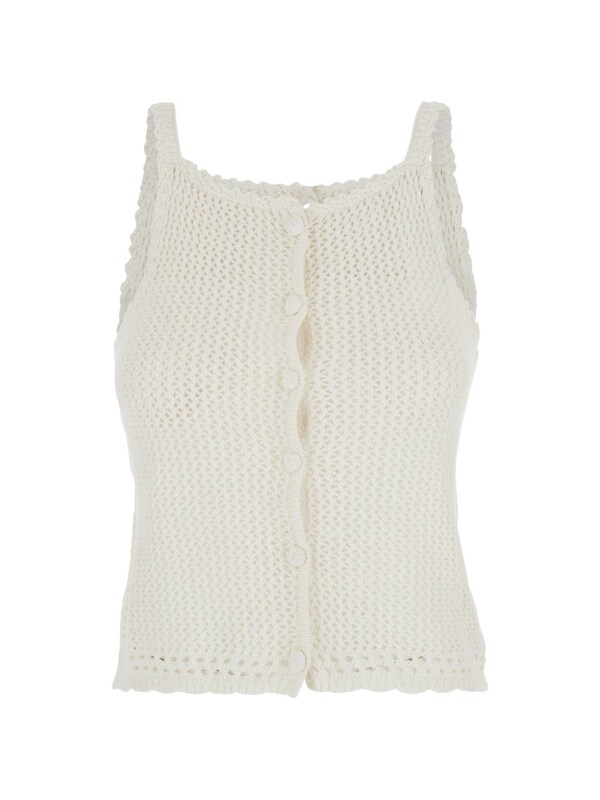  Dunst Dunst Linen And Cotton Blend Top 