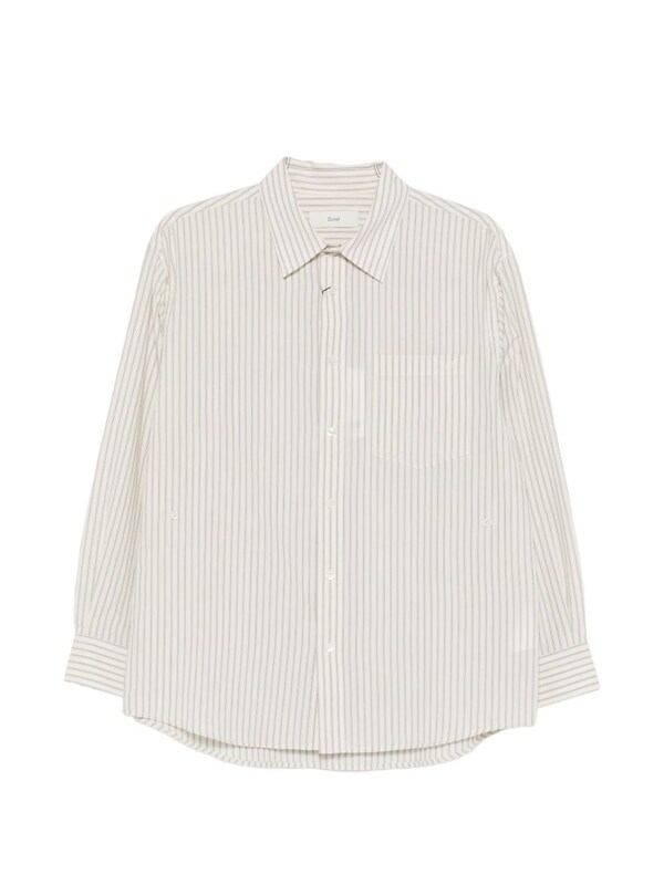  Dunst Dunst Striped Cotton Shirt 