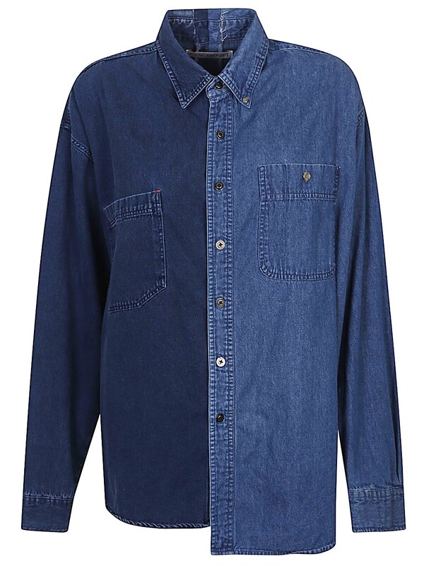  E.l.v. Denim E.l.v. Denim Denim Cotton Shirt 