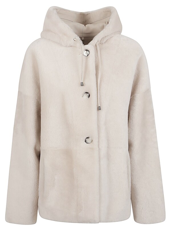  Enes Enes Fur Hooded Jacket 