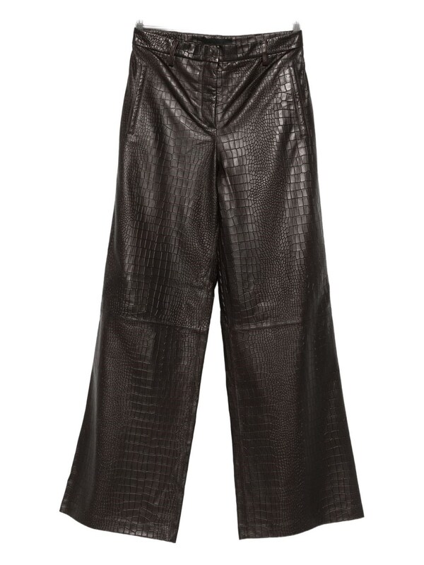  Enes Enes Leather Trousers 