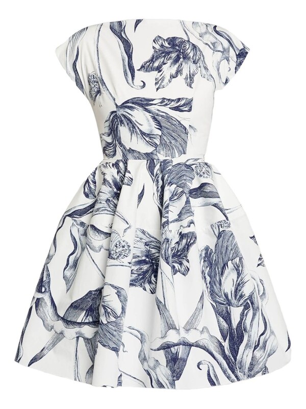  Erdem Erdem Mini Dress With Floral Print 