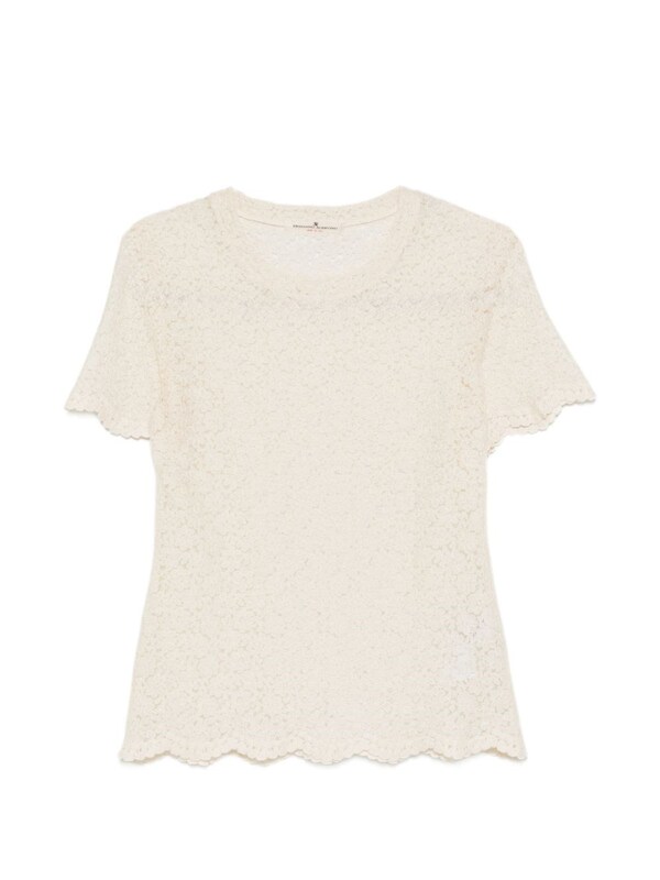 Ermanno Scervino Ermanno Scervino Embroidered T-shirt 