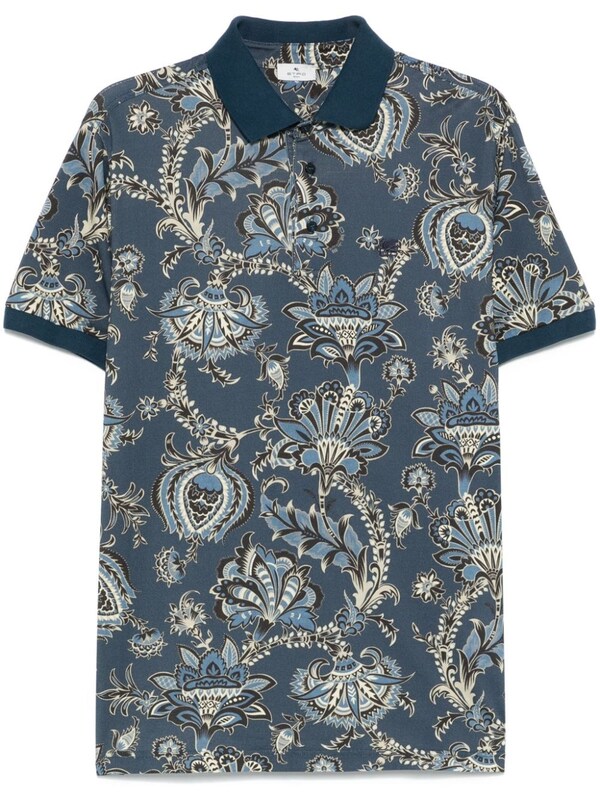  Etro Etro Polo With Print 