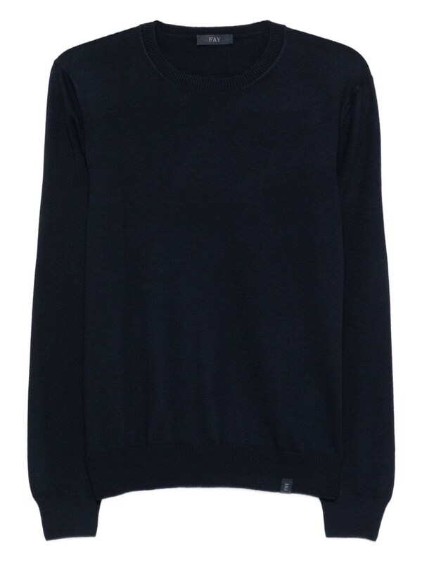  Fay Fay Round Neck Fine Wool Sweather 