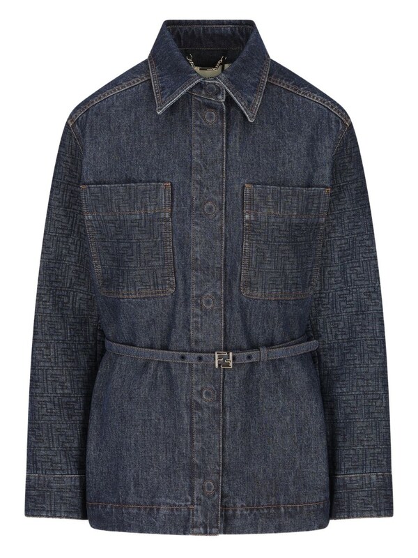  Fendi Fendi Denim Cotton Jacket 