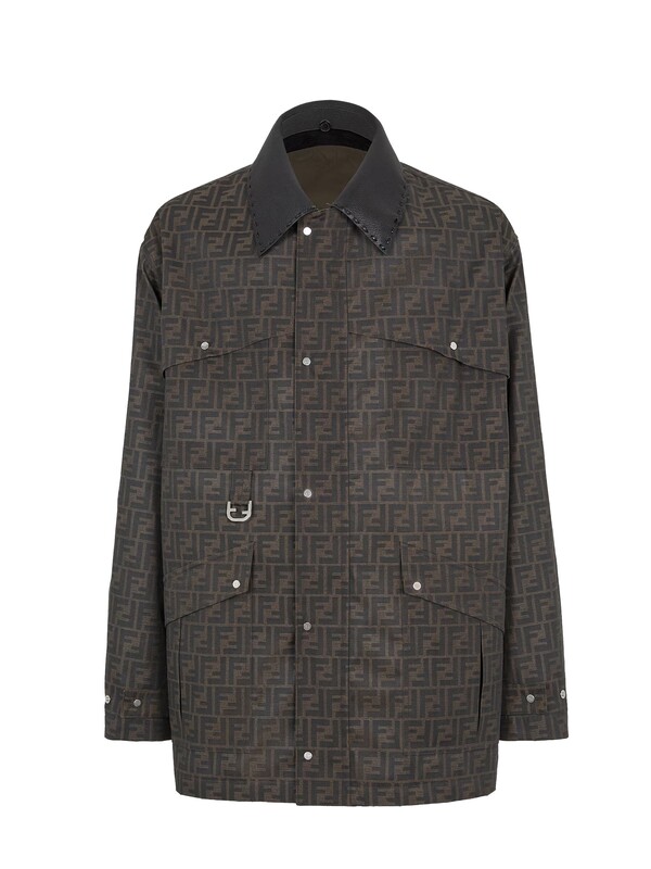  Fendi Fendi Ff Jacquard Jacket 