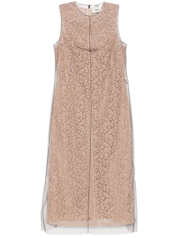  Fendi Fendi Lace Midi Dress 