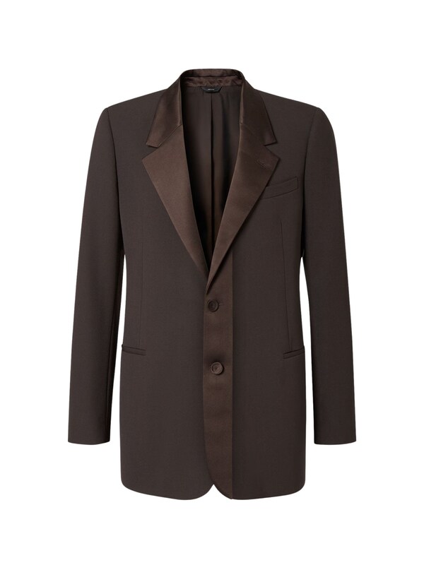  Fendi Fendi Single-breasted Blazer In Crêpe Wool 