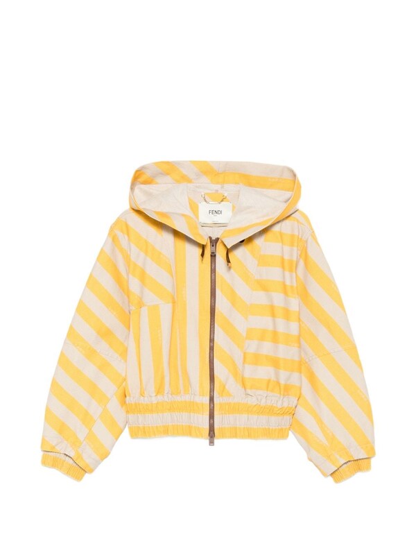  Fendi Fendi Striped Blouson Jacket 