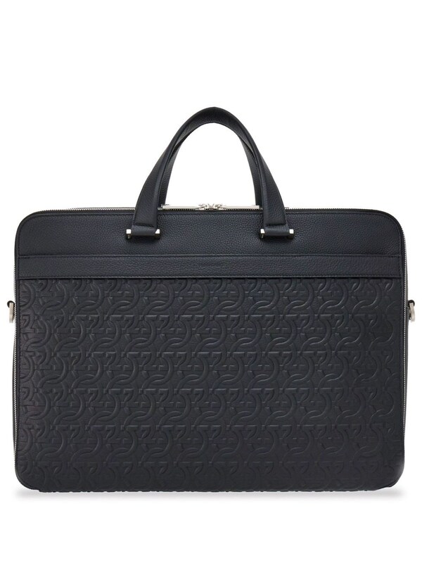  Ferragamo Ferragamo Gancini Leather Handbag 