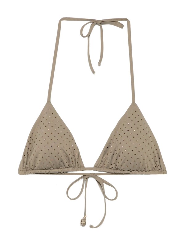  Fisico Fisico Triangle Bikini With Crystals 