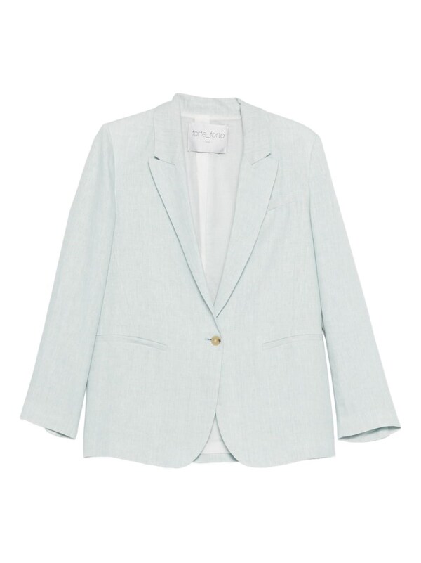  Forte Forte Forte Forte Linen Single-breasted Jacket 