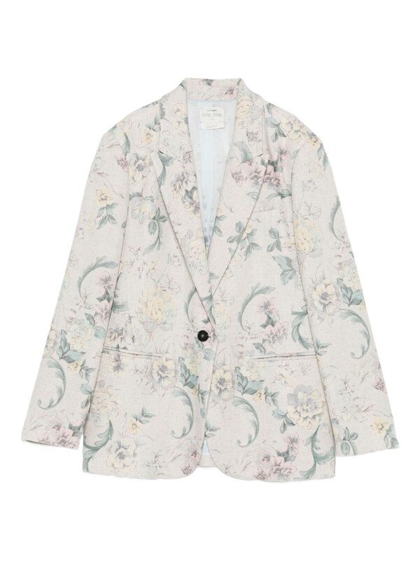  Forte Forte Forte Forte Printed Blazer Jacket 