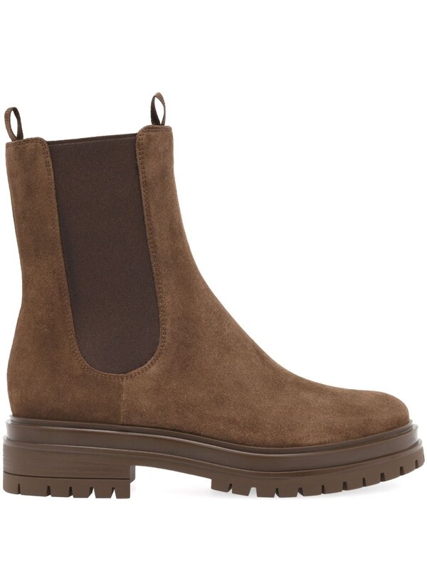  Gianvito Rossi Gianvito Rossi Chester Suede Leather Boots 